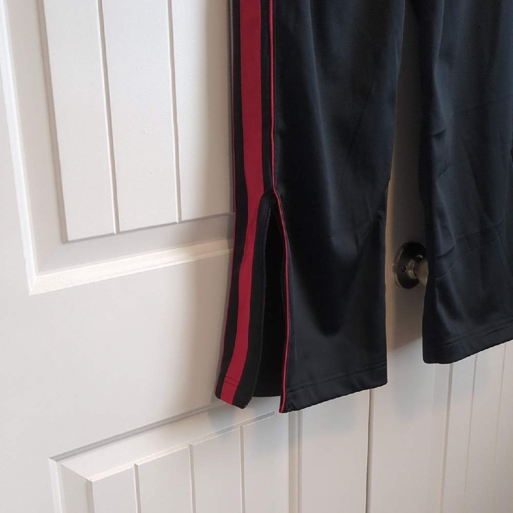 New Nike Mens Basketball Pants in Red and Black - Picture 6 of 10